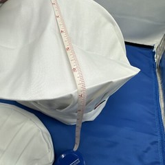 2 Chef Hat White Fashion Brand Fits 22 Inch With Elastic Stretch To 24 Inch NIP