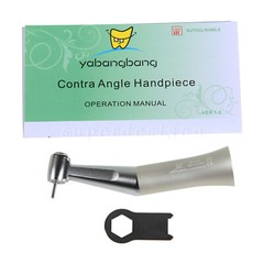 Dental Push Button Low Speed Contra Angle Handpiece E-type Fit FG 1.6mm Burs
