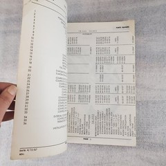 1967 Frigiking TR-560 TR-850 Diesel Parts Manual 95 pages Illustrated