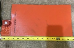 50 Watt Battery Heater Cummins Onan | P/N: A047T975 Chromoalox Silicon Pad
