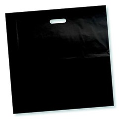 100 Pack 22″ x 22″ with 2 mil Thick Extra Large Black Merchandise Plastic Bags