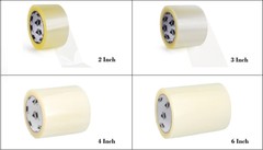 Clear Acrylic Carton Sealing Parcel Packing Box Tape Select Your Mil, Size & Qty