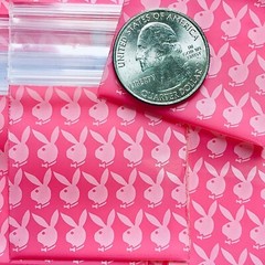 BaggiesSince1987 – 175175 Design Zip Bags 100PCS BUNNY ON PINK 3MIL, READ DETAIL