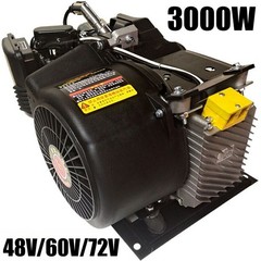 3000W Silent Automatic Electric Vehicle Range Extender Generator 48V/60V/72V New