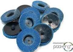 (10pk) 2″ Inch Flap Sanding Disc Type R Quick Change Twist Lock (CHOOSE GRIT!)