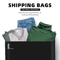 100 10×13 Poly Mailers Envelopes Self Sealing Shipping Mailers Black POLYSELLS®
