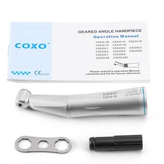 COXO Dental Low Speed Inner Water Straight/Contra Angle/Air Motor Handpiece 4H