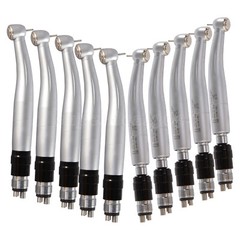 1-10 NSK Style Dental High Speed Turbine Handpiece with 4 Hole Coupler YBNK4