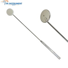 Dental Mirror No 4 with Handle 8″ Dentist Tool for Teeth Cleaning Inspection