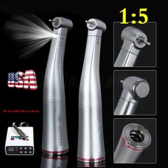 NSK Ti-MAX X95L Type Dental 1:5 (Fiber Optic) Contra Angle Handpiece LED Turbine