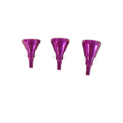 6pcs Dental Titanium Healing Abutment fits to Megagen Blue diamond NC/RC