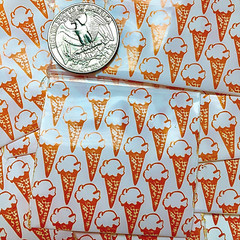 BaggiesSince1987 – 2020 Design Zip Bags 100PCS ICE CREAM 2″ X 2″, READ DETAILS