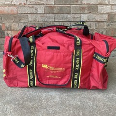 Firefighter Gear Bag Duffle Turnout Bag w/ Shoulder Strap