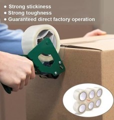 12 Rolls Shipping Packaging Box Packing Sealing Tape 1.8 mil 2″ x 110 Yard 330FT