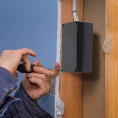 Waterproof Black Plastic Project Enclosure DIY Electrical Junction Box Dustproof