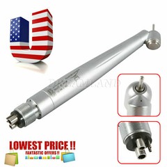 For NSK Dental Surgical 45° Degree Angle High Speed Handpiece Air Driven 4 Holes