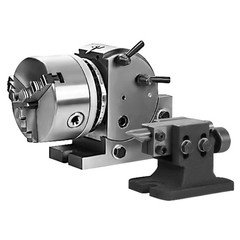 Hot Dividing Head Precision BS-4in/5in/6in 3-Jaw Indexing Head Tailstock Chuck
