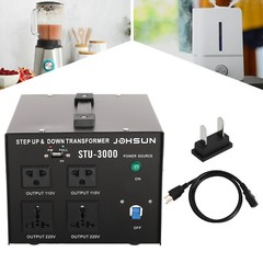 Heavy Duty 3000W Voltage 220V-110V 110V-220V Step Up/ Down Transformer Converter