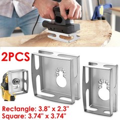 2Pcs Drywall Outlet Slot Cutter Oscillating Tool to Cut in Single Gang Wall Box