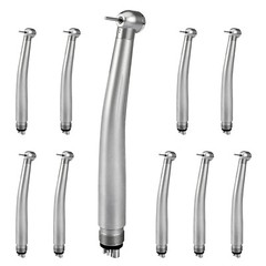 10Pack High Dental Speed Handpiece Push Button 4 Hole Fit NSK Pana Max Style USA