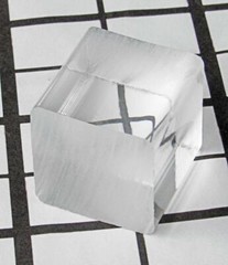 10 PCs 1” x 1″ x 1″ SQUARE CLEAR ACRYLIC Plexiglass Lucite ROD CUBES PEGS 1 Inch