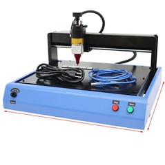 Electric Metal Marking Machine 110V 400W Dot Peen 7.87×11.81in Engraving Machine