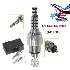 KAVO Style Dental High Speed Handpiece Turbine +4 Hole Quick Coupler 360° Swivel