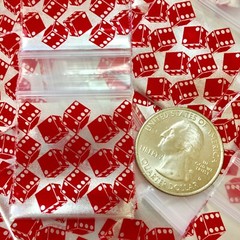 BaggiesSince1987 – 125125 ZipSeal Bags 45 DESIGN MIX 1000 Metallic, 👀Details🔽