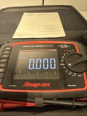 Snap-on EEDM596F Advanced Digital Multimeter True-RMS Bluetooth Automotive DMM