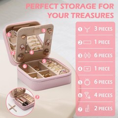 GAOLZIUY Nurse Gifts for Women, Nurse Travel Portable Jewelry Box, Appreciati…