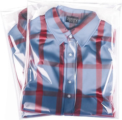 Self Sealing Cellophane Bags, Clear Resealable Bags for Packaging Shirt, 10X14 I