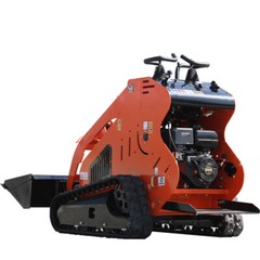 2025 Brand New Mini Tracked Skid Steer Loader 13.5HP 1600Ib Tracked Forestry USA