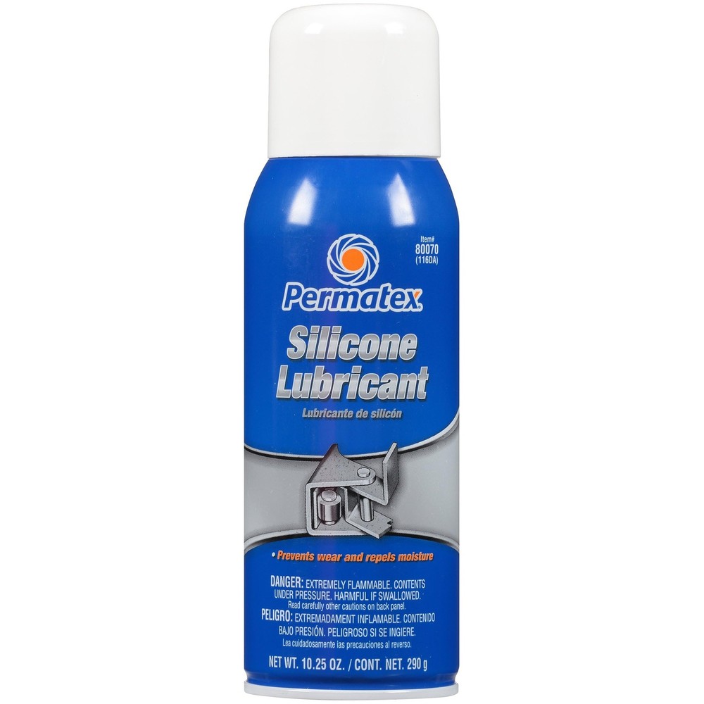HeavyDuty Silicone Spray Lubricant 10.25 oz Aerosol Waterproof for Automotive P