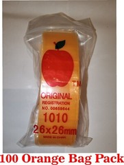 Apple 1010 1″x1″ Plastic Bags Baggies Jewelry Ziplock Zipper Stamp Bags lot