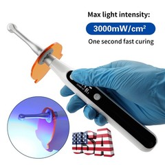 Dental 1:1 Contra Angle LED Fiber Optic Handpiece NSK Style USA