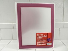 AVERY FLEXI-VIEW TWO POCKET FOLDER (3 DIFFERENT COLORS) *BUYER GETS 24 FOLDERS*