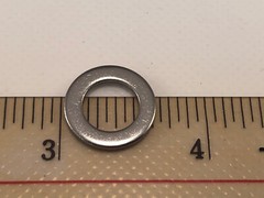 3/8” Stainless 18-8 Flat Washers, CCC “616”, OD-.625 ID-.390 (Box Of 100 Pcs.)
