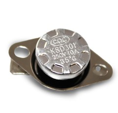 10A 250V KSD301 40°C~160°C Thermostat Temperature Thermal Control Switch