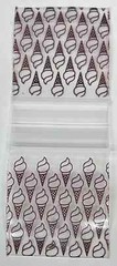 1000 SMALL 1515 1.5″ X 1.5″ MINI Resealable ICE CREAM CONE (10 packs x 100)