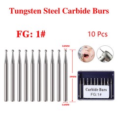 Dental Tungsten Carbide Tungsten Steel Burs for High /Low Speed Handpiece FG/ RA