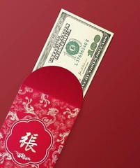 Custom 30pcs New Year Hong Kong Surname Red Envelope Lucky Money Gift Packet
