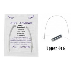 Dental Super Elastic Niti Arch Wire Round Ovoid Form Bracket Braces 10 packs