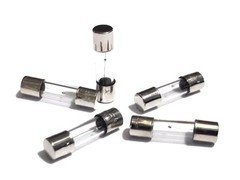 LOT OF 5 NEW T0.5AL250V FUSES T0.5AL 250V 5mm x 20mm 0.5A SLOW BLOW