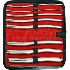 8 Pcs Hegar Dilator Set Uterine Urethral Diagnostic Cervical Sounds German Grade