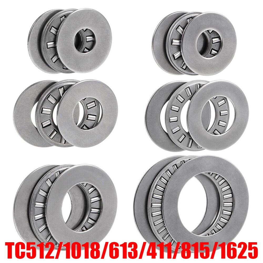 Thrust Ball Bearings Steel Pin Needle Roller Bearing Sealed 5 Sets 6 Sizes