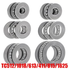 Thrust Ball Bearings Steel Pin Needle Roller Bearing Sealed 5 Sets 6 Sizes
