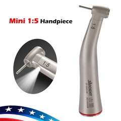 1-5*SANDENT Dental 1:5 High Speed Fiber Optic Contra Angle Increasing Handpiece