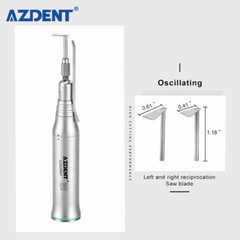 Dental Brushless LED Electric Micro Motor 1:1/1:2 20° Saw Surgical Handpiece