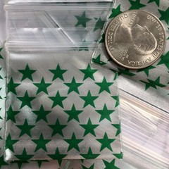 BaggiesSince1987 – 175175 Zip Seal Design Bags PURPLE ALIEN 100 PCS, 👀Details🔽