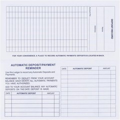 20 Pack Checkbook Register Blank Transaction Ledger For Personal Business Bank